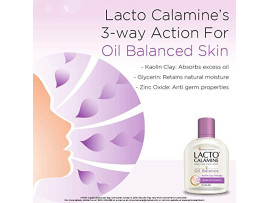 Lacto Calamine Face Lotion for Oil Balance - Oily Skin - 30 ml